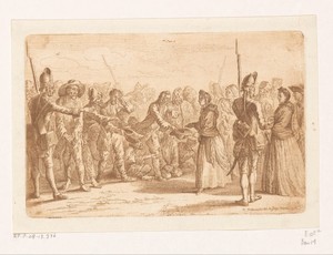 Russische krijgsgevangenen in Berlijn, 1758