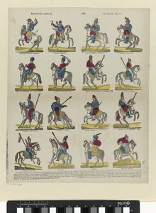 Russische ruiterij / Cavalerie Russe