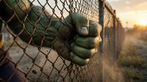 Rusted Fence Grip