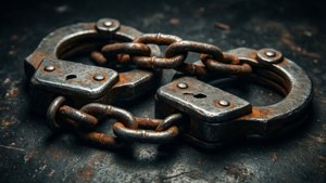 Rusted Iron Shackles