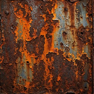 Rusted Metal Grunge Overlay