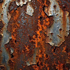 Rusted Metal Grunge Overlay