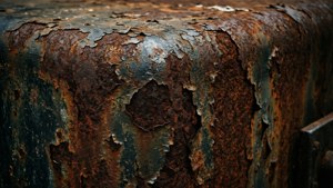 Rusted Metal Peeled