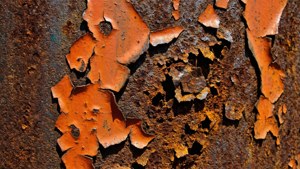 Rusted Metal Peeling