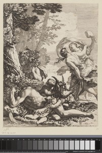 Rustende bacchant met putti, geit en vrouwelijke bacchanten