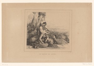 Rustende herder en herderin