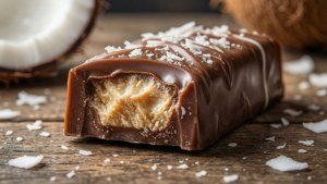 Rustic Almond Joy Close-Up