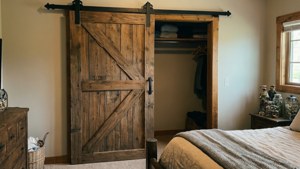 Rustic Barn Door Farmhouse