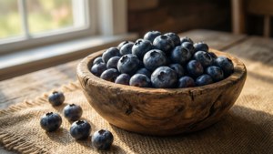 Rustic Blueberry Bowl