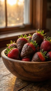Rustic Bowl of Berries