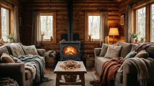 Rustic Cabin Warmth