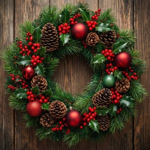 Rustic Christmas Wreath