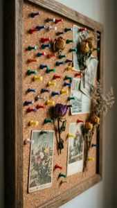 Rustic Cork Board