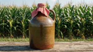 Rustic Cornfield Jug