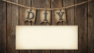 Rustic DIY Banner