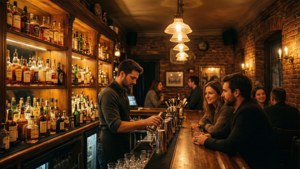 Rustic Evening Bar