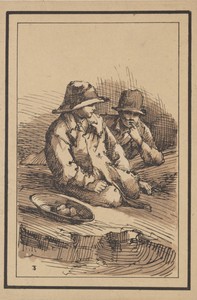 Rustic Figures: Two Boys