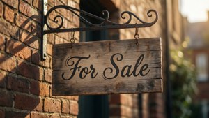 Rustic For Sale Sign