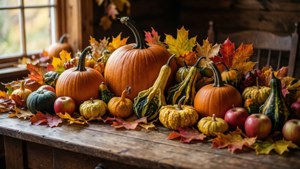 Rustic Harvest Table