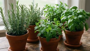 Rustic Herb Garden