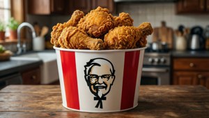 Rustic KFC Bucket Spread