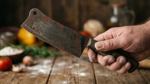 Rustic Kitchen Knife