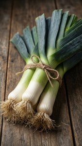 Rustic Leek Bunches