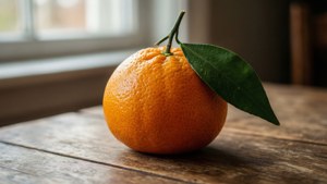 Rustic Mandarin Still Life