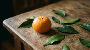 Rustic Mandarin Still Life