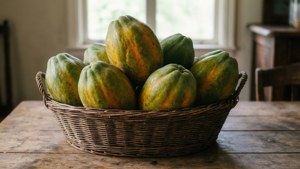 Rustic Pawpaw Basket