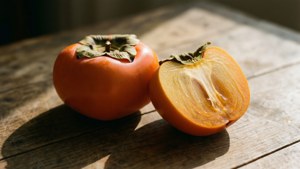 Rustic Persimmon Still Life