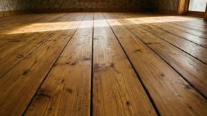 Rustic Pine Floor