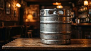 Rustic Pub Keg