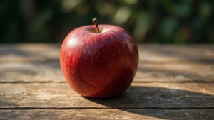 Rustic Red Apple