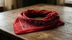 Rustic Red Bandana