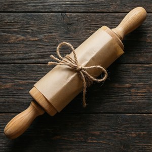 Rustic Rolling Pin with Twine