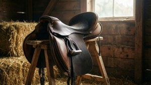 Rustic Saddle Morning