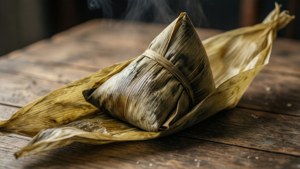 Rustic Tamale Close-up