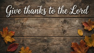 Rustic Thanksgiving Verse