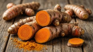 Rustic Turmeric Roots