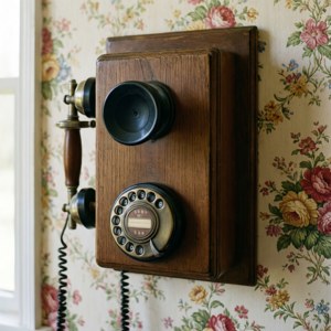 Rustic Wall Phone