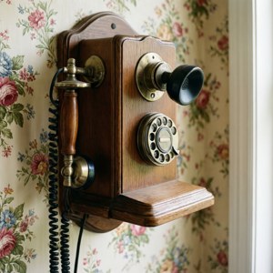 Rustic Wall Phone
