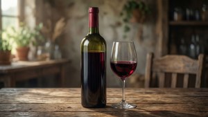 Rustic Wine Setup