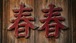 Rustic Wood Carving