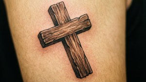 Rustic Wood Cross