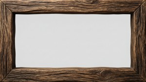 Rustic Wooden Frame