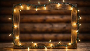 Rustic Wooden Frame