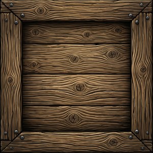 Rustic Wooden Frame