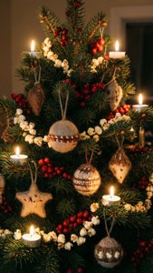 Rustic Yule Tree