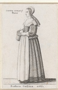 Rustica Gallica / Country woman of France